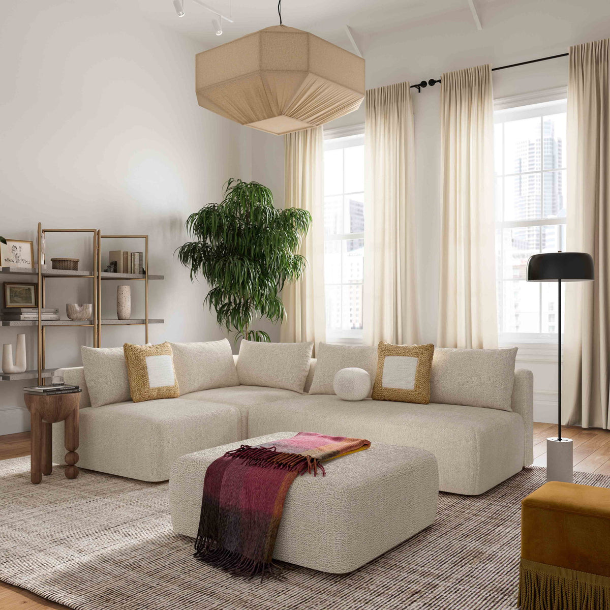 Hangover - Modular Corner Chair - Cream