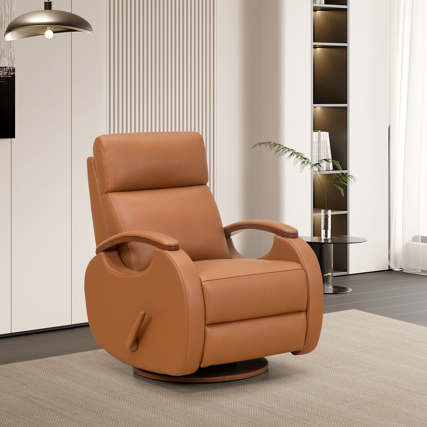 Pratt - Recliner Swivel Glider - Carleigh Sand