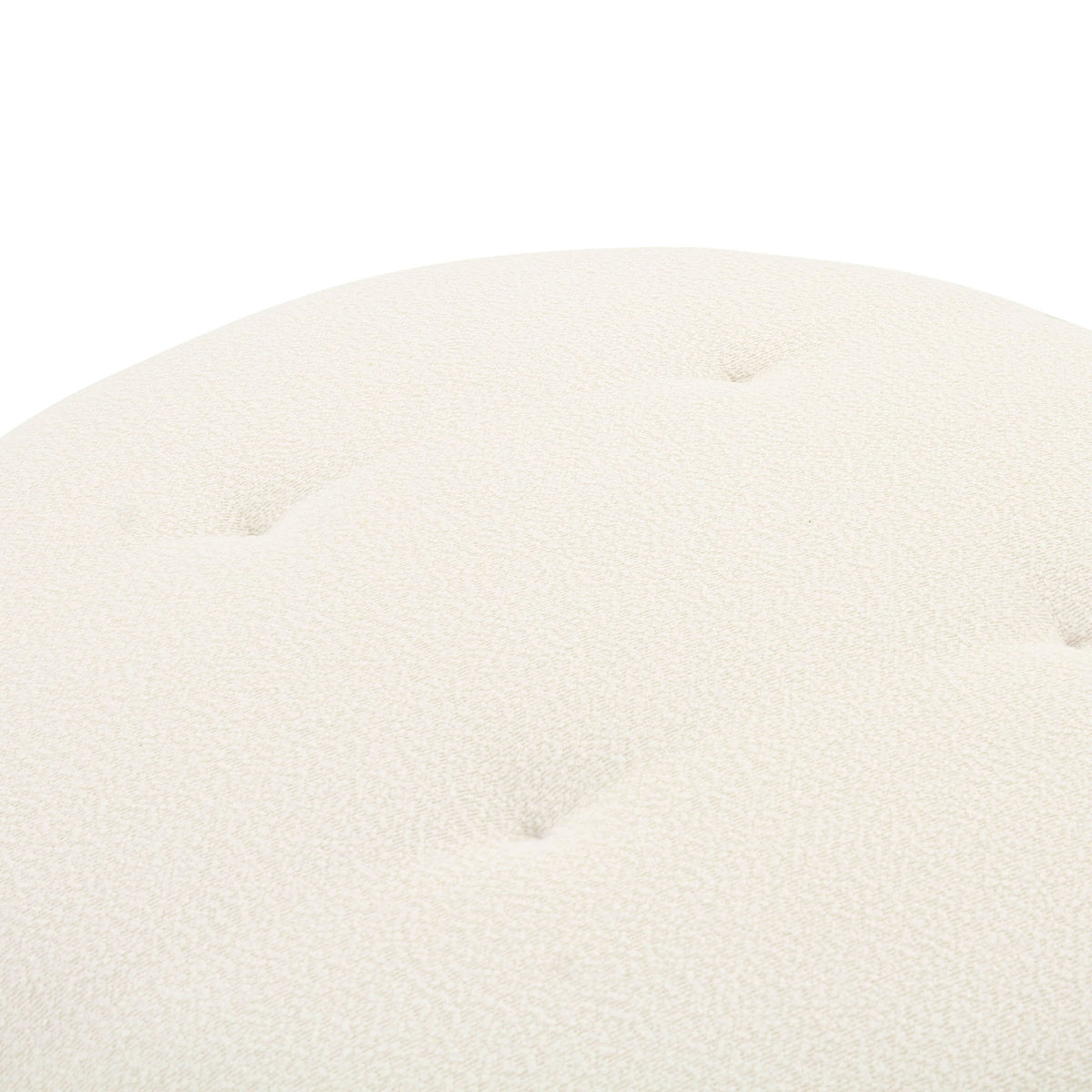 Fickle - Swivel Ottoman - Cream
