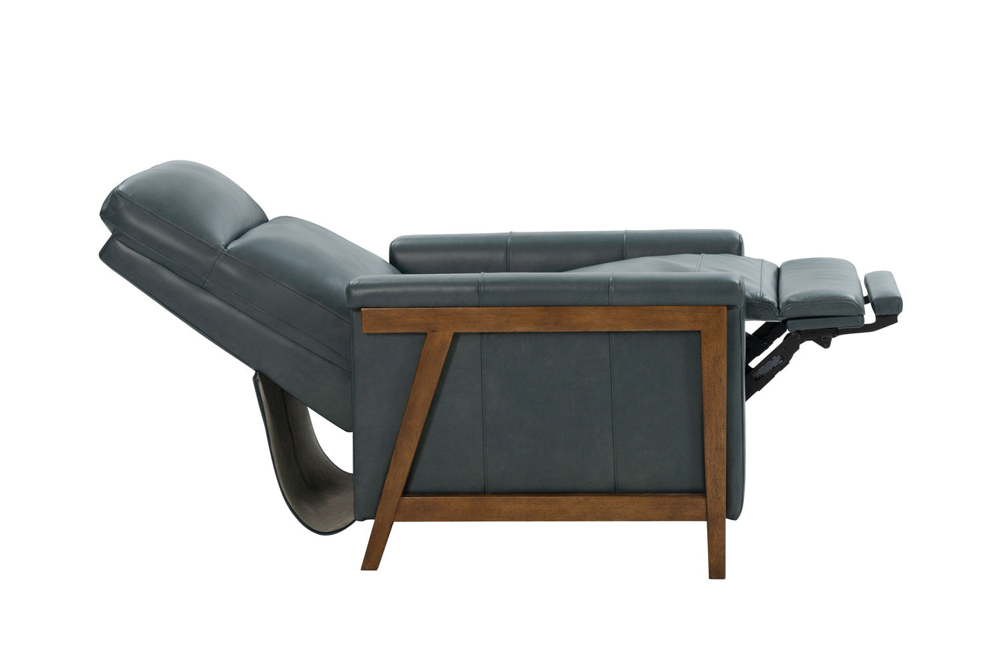 Lewiston (B) - Push Thru The Arm Recliner - Bluegray
