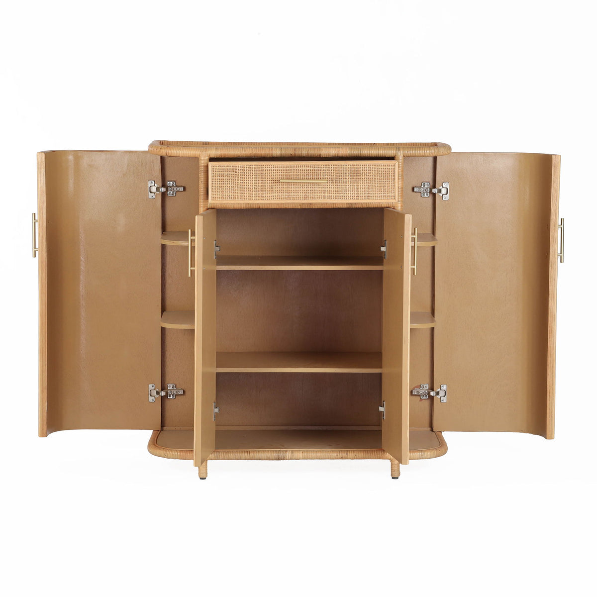 Tarot - Rattan Bar Cabinet - Natural