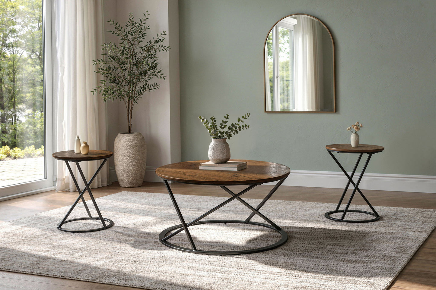 Emery - 3 Piece Occasional Set (1 Coffee & 2 End Tables)