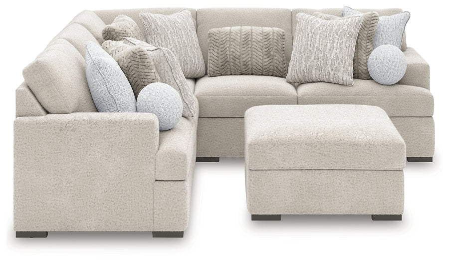 Cuddle Plush 5-Piece Sectional