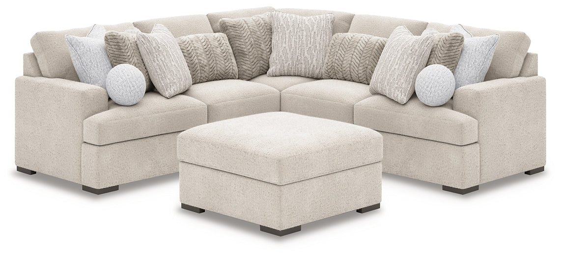 Cuddle Plush 5-Piece Sectional