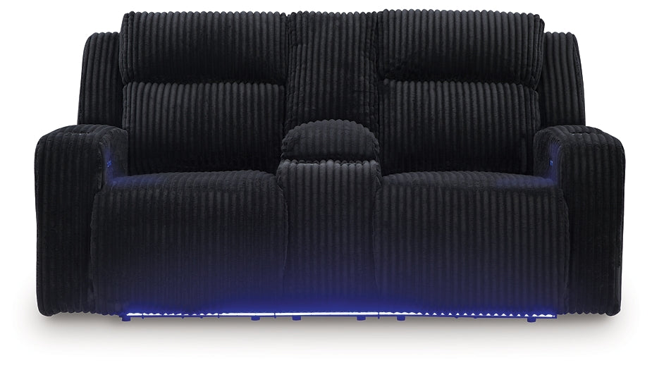 Forest Lake Pwr Rec Loveseat/Con/Adj Hdrst