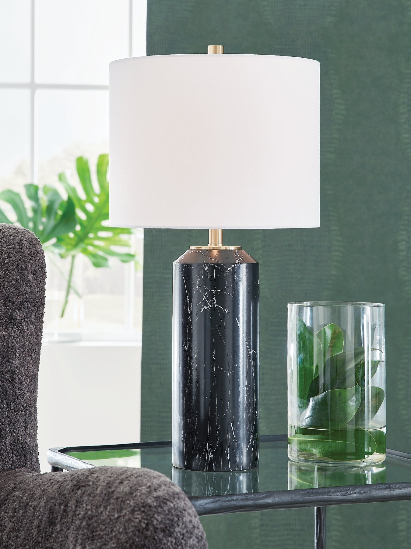 Hanzila Poly Table Lamp (1/CN) – Crosby's Furniture