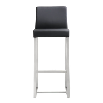 Denmark - Stainless Steel Barstool (Set of 2)