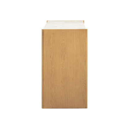 Paige - 6-Drawer Dresser - Natural Oak