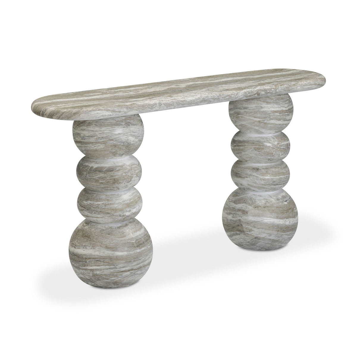 Hyre - Indoor / Outdoor Concrete Console Table - Faux Stone