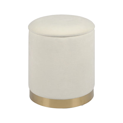 Zoe - Velvet Storage Ottoman