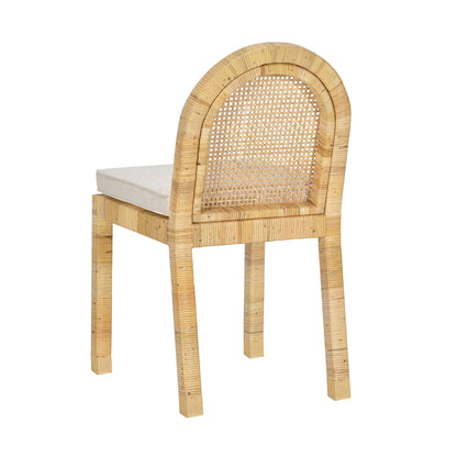Amara - Arched Dining Chair - Cream