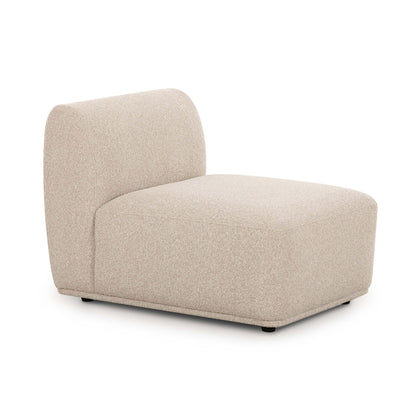 Sylvie - Armless 1-Seater - Cream
