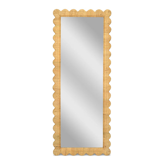 Bama - Rattan Long Wall Mirror - Natural
