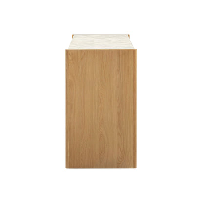 Paige - Console / Desk - Natural Oak