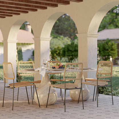 Smooch - 87" Indoor / Outdoor Oval Dining Table