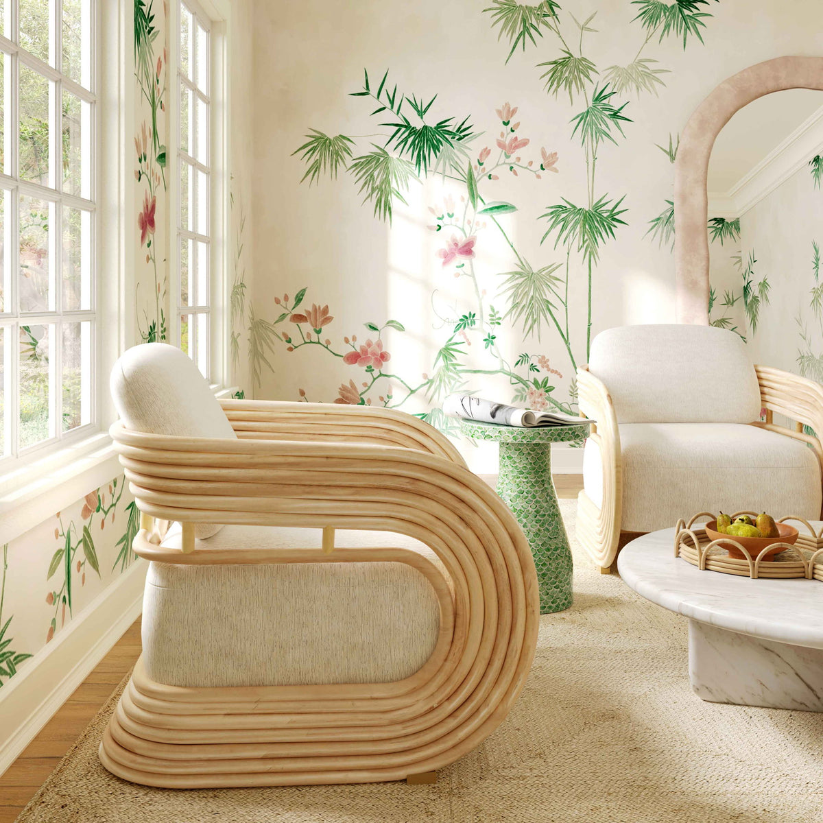 Lauretta - Accent Chair - Cream