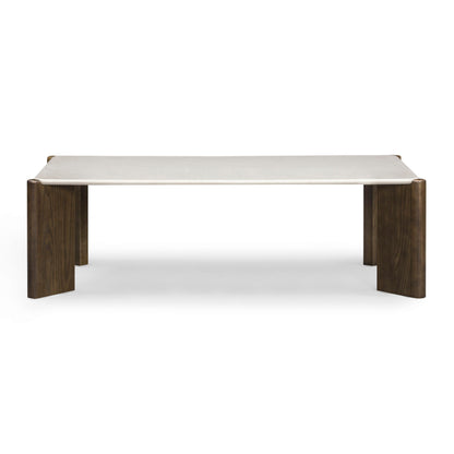 Restis - Rectangular Coffee Table - Cream