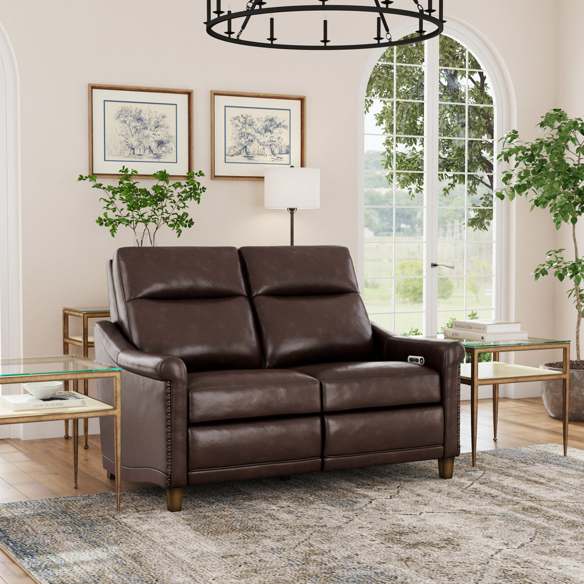 Elizabeth - Power Reclining Loveseat With Power Headrest