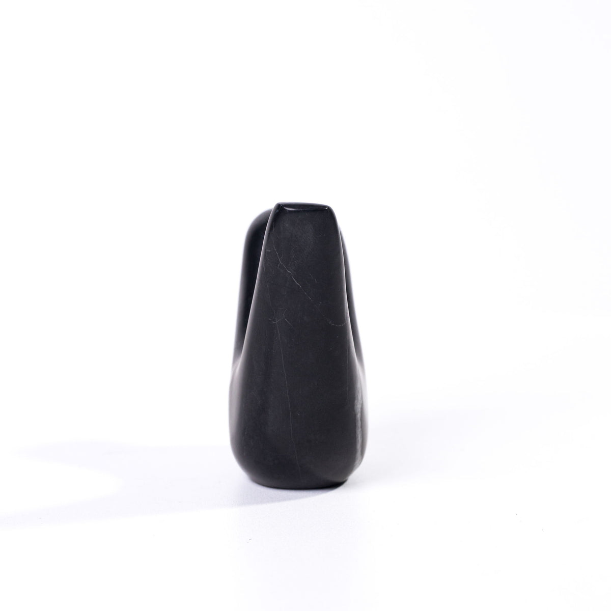 Marble Bird Statue - Black