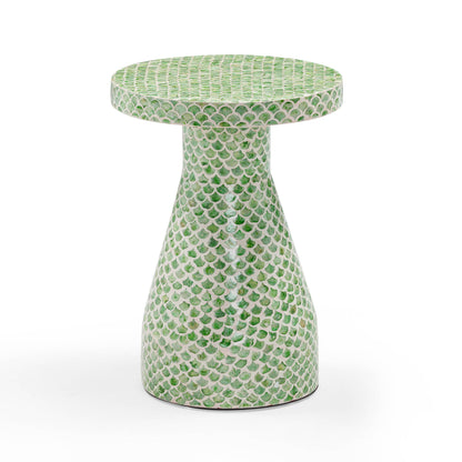 Halio - Checkered Shell Side Table