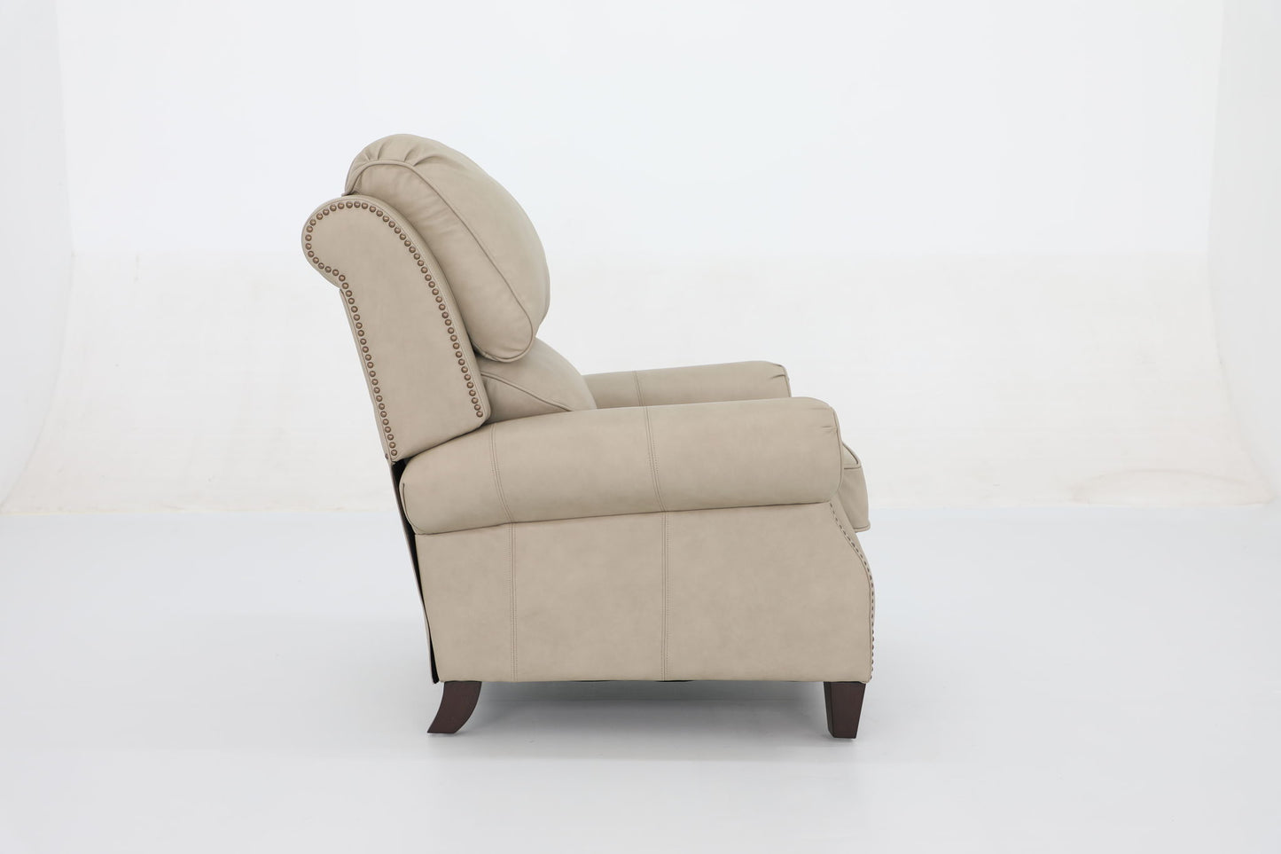 Churchill - Push Thru The Arm Recliner - Cabernet