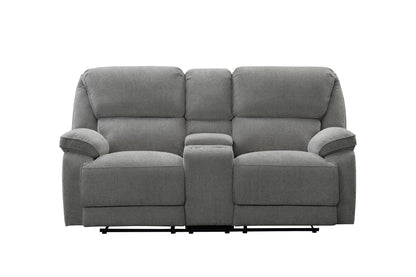 Hooper - Console Loveseat, Manual Recline