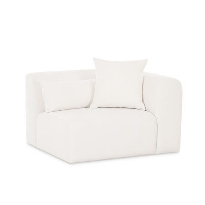 Tarra - Chenille Modular Corner Chair