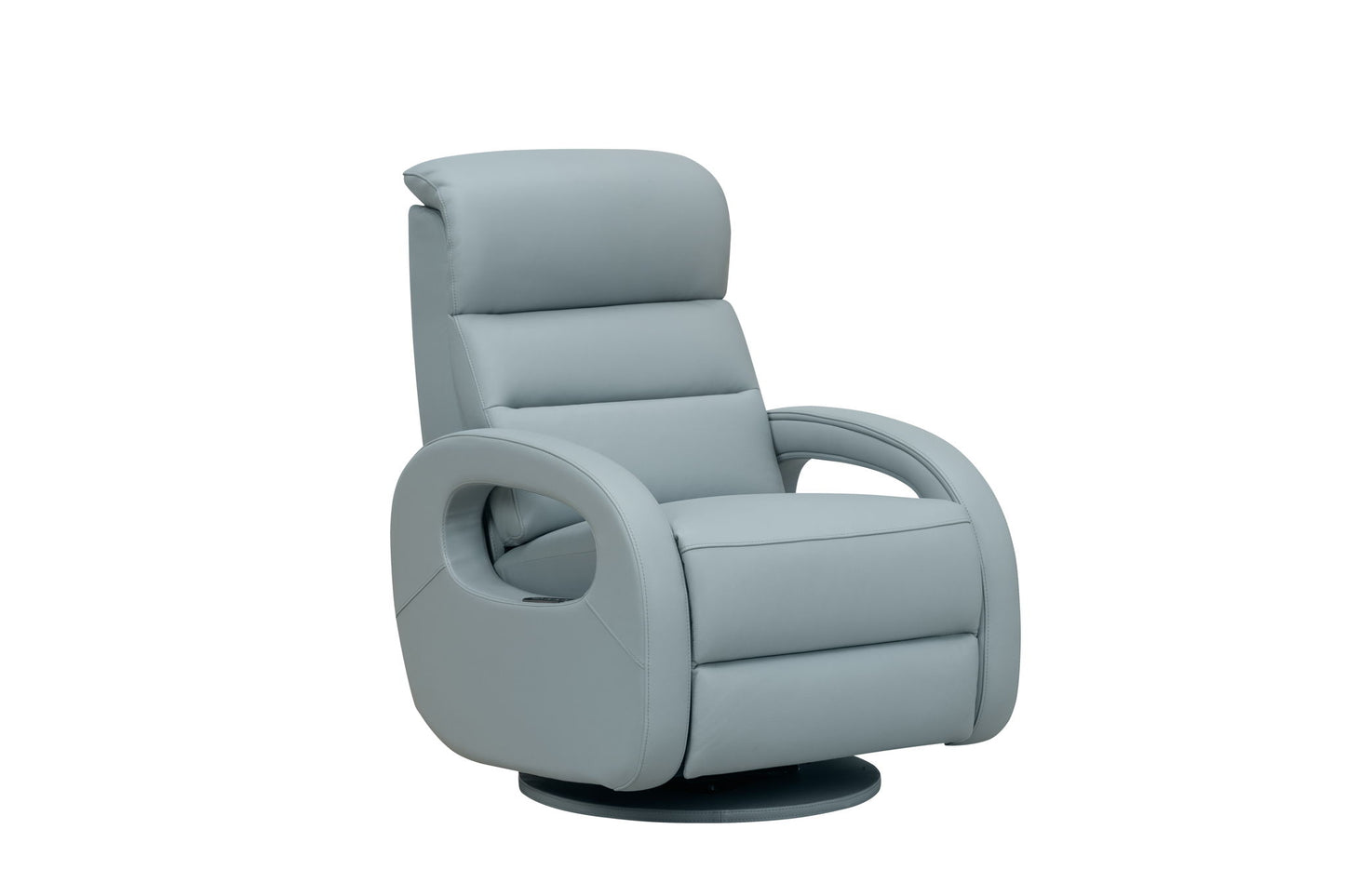 Gunter - 3P Recliner Swivel Glider - Troy-Robin Blue