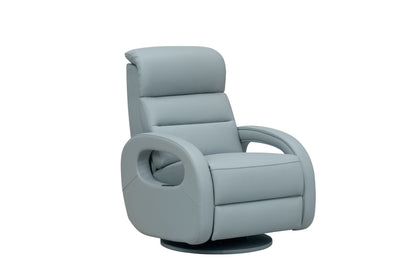 Gunter - 3P Recliner Swivel Glider - Troy-Robin Blue