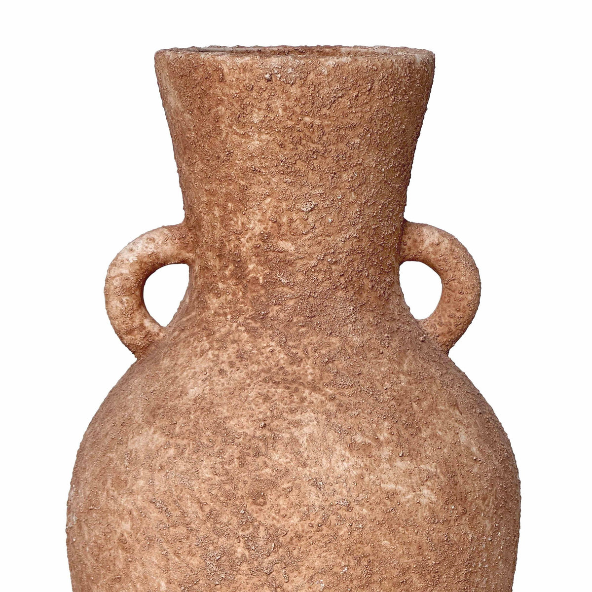 Earthenware - Roman Vase With Handles - Terracotta