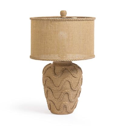 Baha - Bamboo Jute Table Lamp - Natural