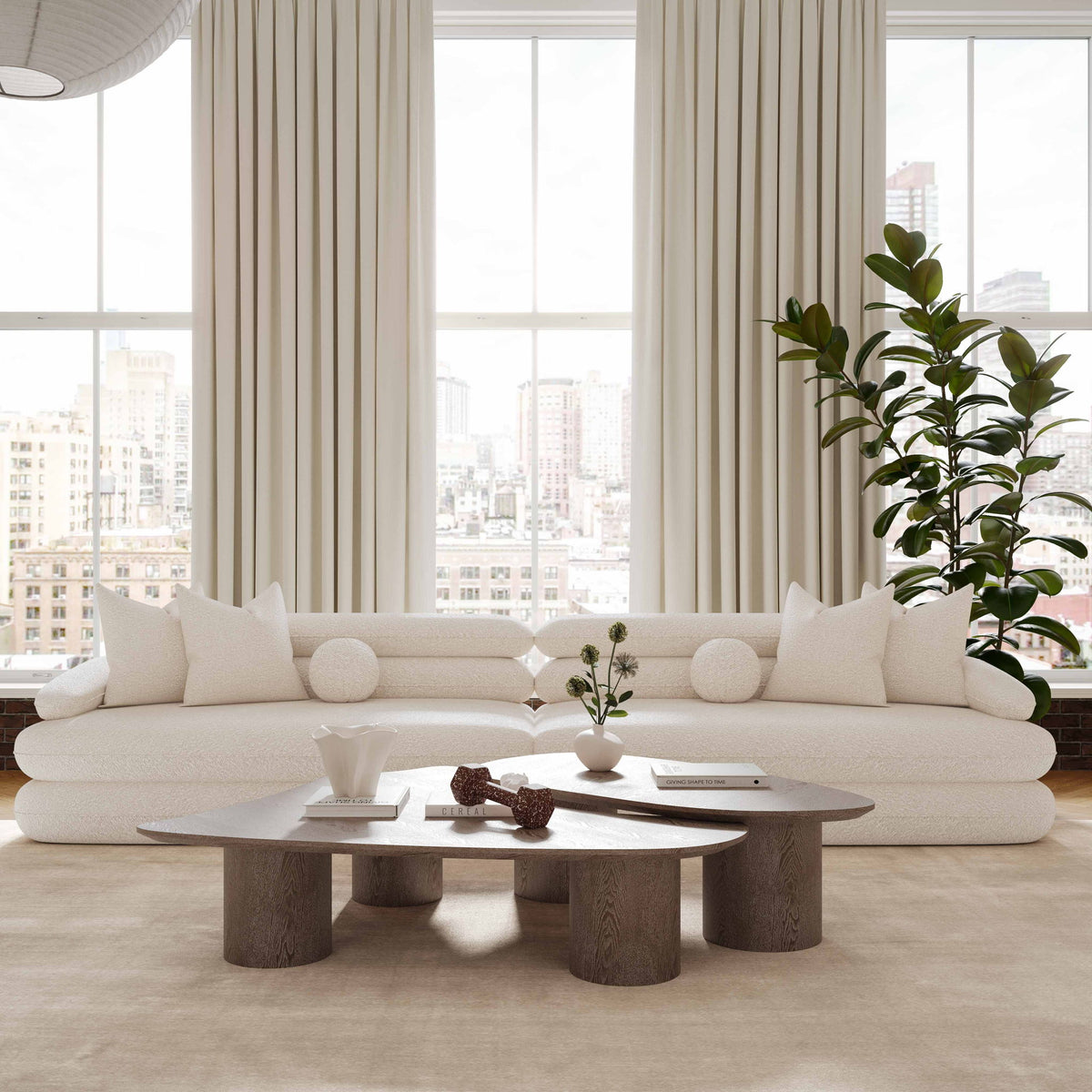 Lulu - Modular Sofa - Cream