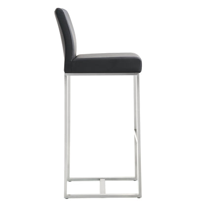 Denmark - Stainless Steel Barstool (Set of 2)