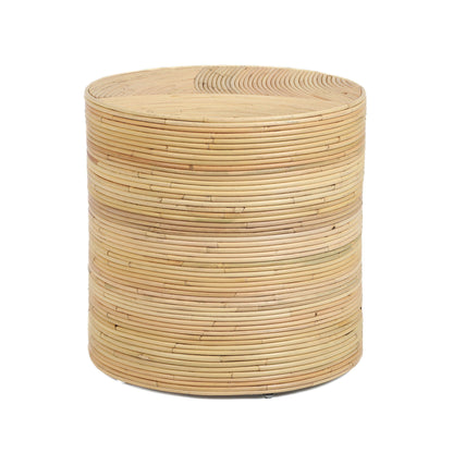 Matea - Rattan Arch Side Table - Natural