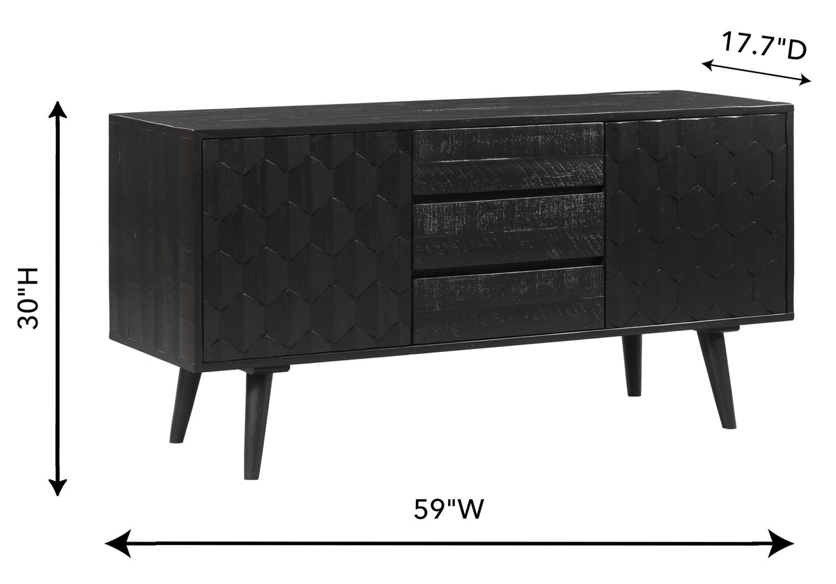 Valentina - Buffet - Black