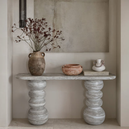 Earthenware - Wide Bowl With Handles - Terracotta
