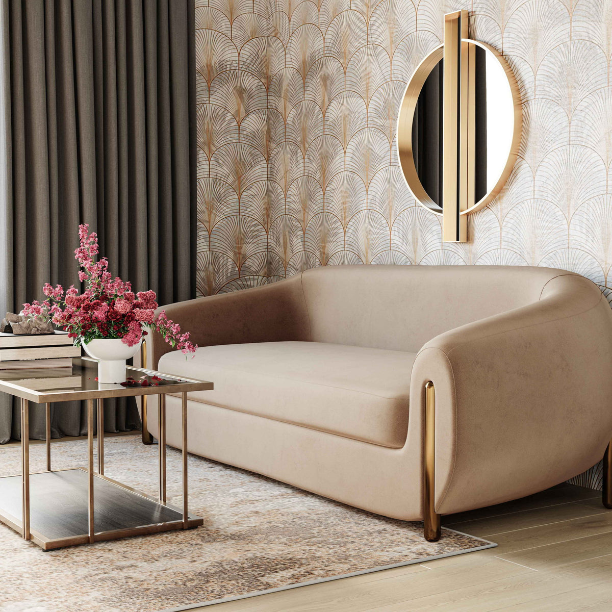 Lina - Textured Sofa