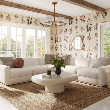 Perry - Modular RAF Corner Chair - Cream