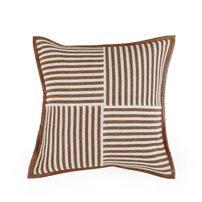Kora - Cotton Jute Throw Pillow - Cover