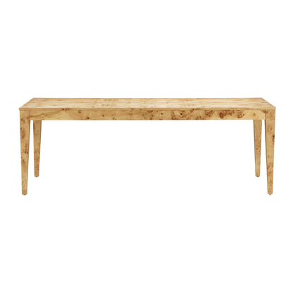 Brandyss - Rectangular Dining Table - Natural Burl