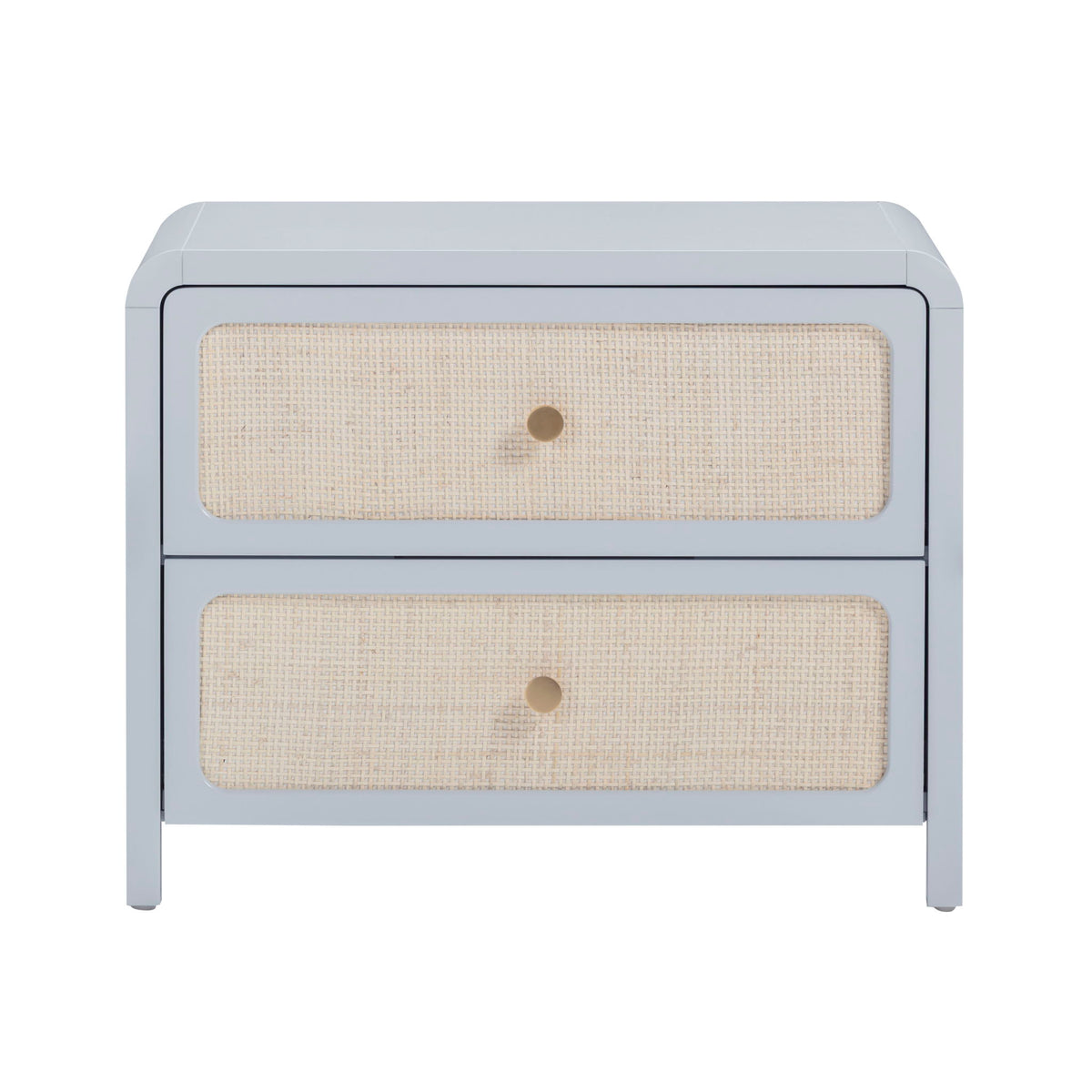 Patty - Rattan 2-Drawer Nightstand