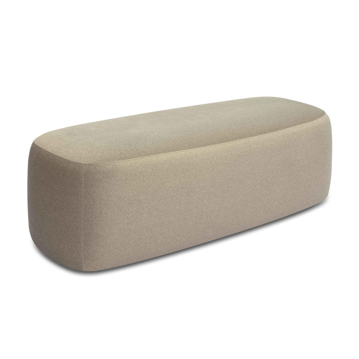 Graceland - Faux Mohair Bench