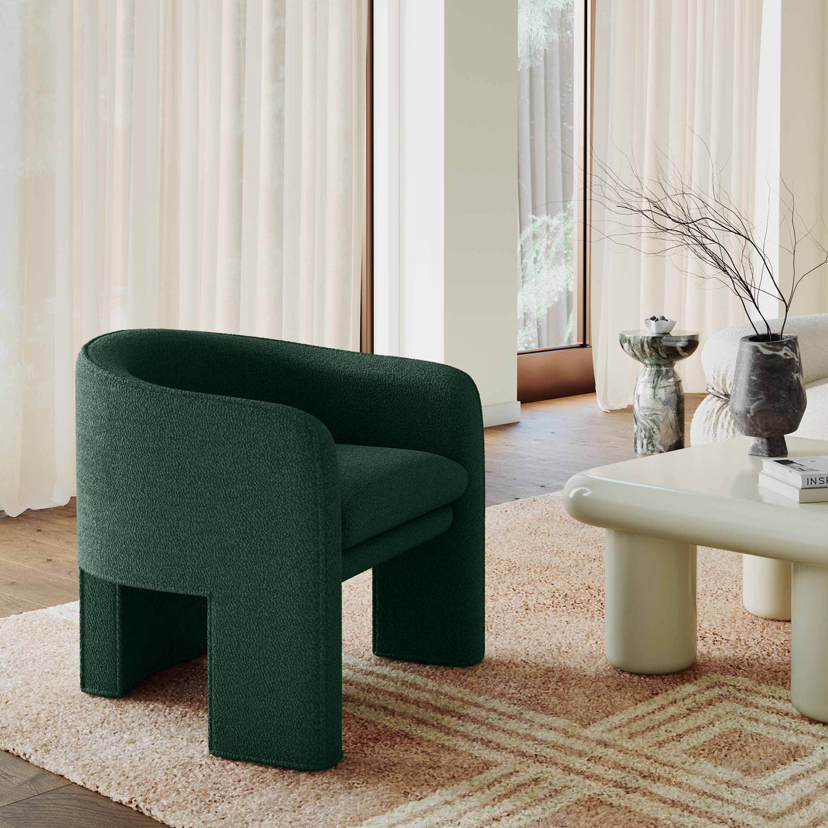 Marla - Velvet Accent Chair