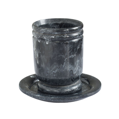 Channeled - Swirl Resin Kiddush Cup