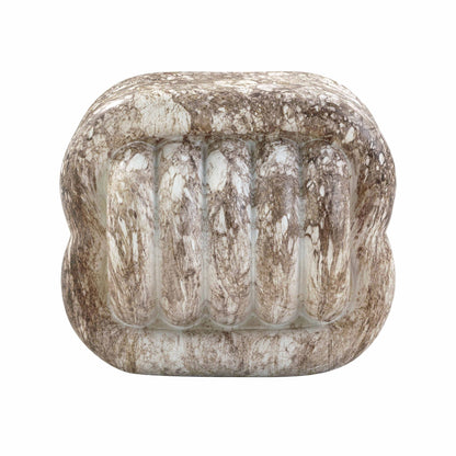 Love Knot - Indoor / Outdoor Accent Stool - Gray