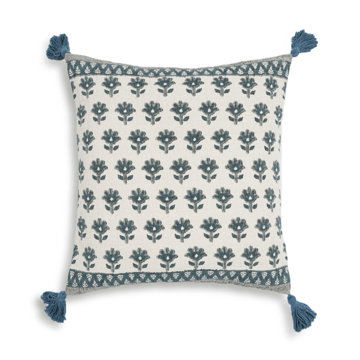 Blossom - Accent Cushion Cover - Blue
