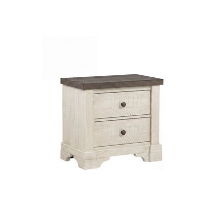 Augusta - Two Drawer Nightstand With USB Port