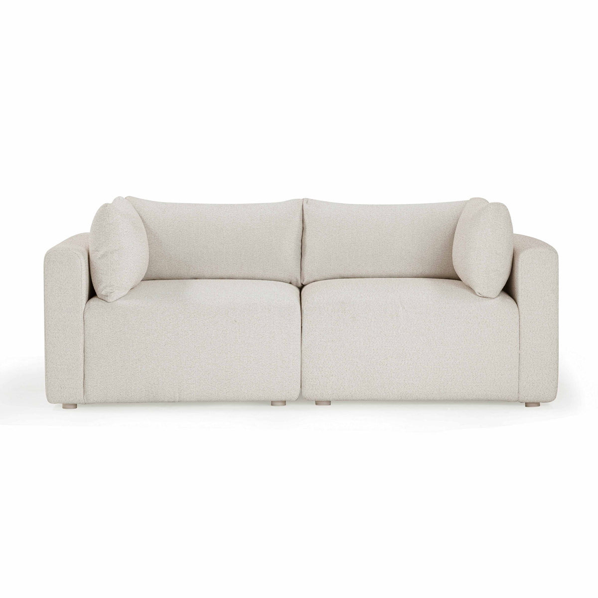 Hangover - Outdoor Modular Loveseat - Cream