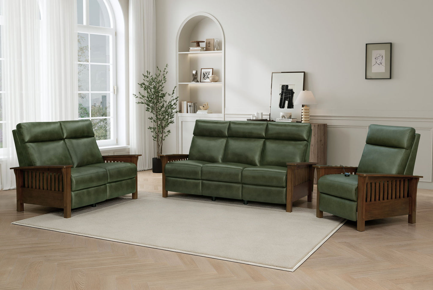 Artisan - Power Recliner-With Power Headrest