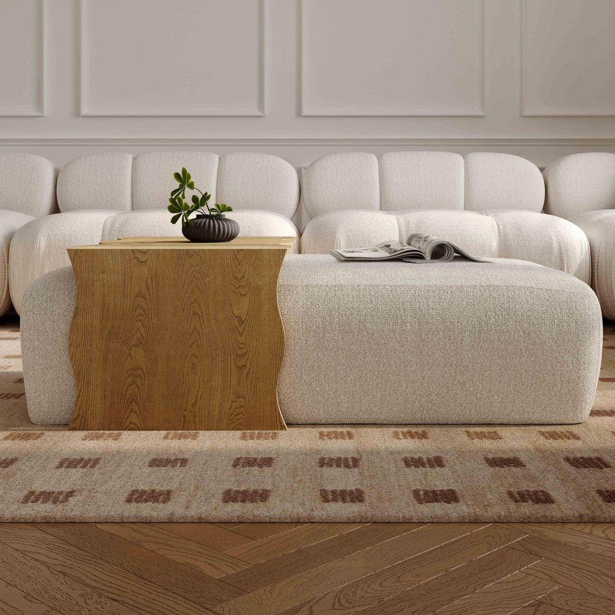 Spencer - Ottoman With Bridge Table